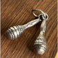 Vintage Sterling Silver Double Maracas Fiesta Mariachi Charm Latin Music Theme