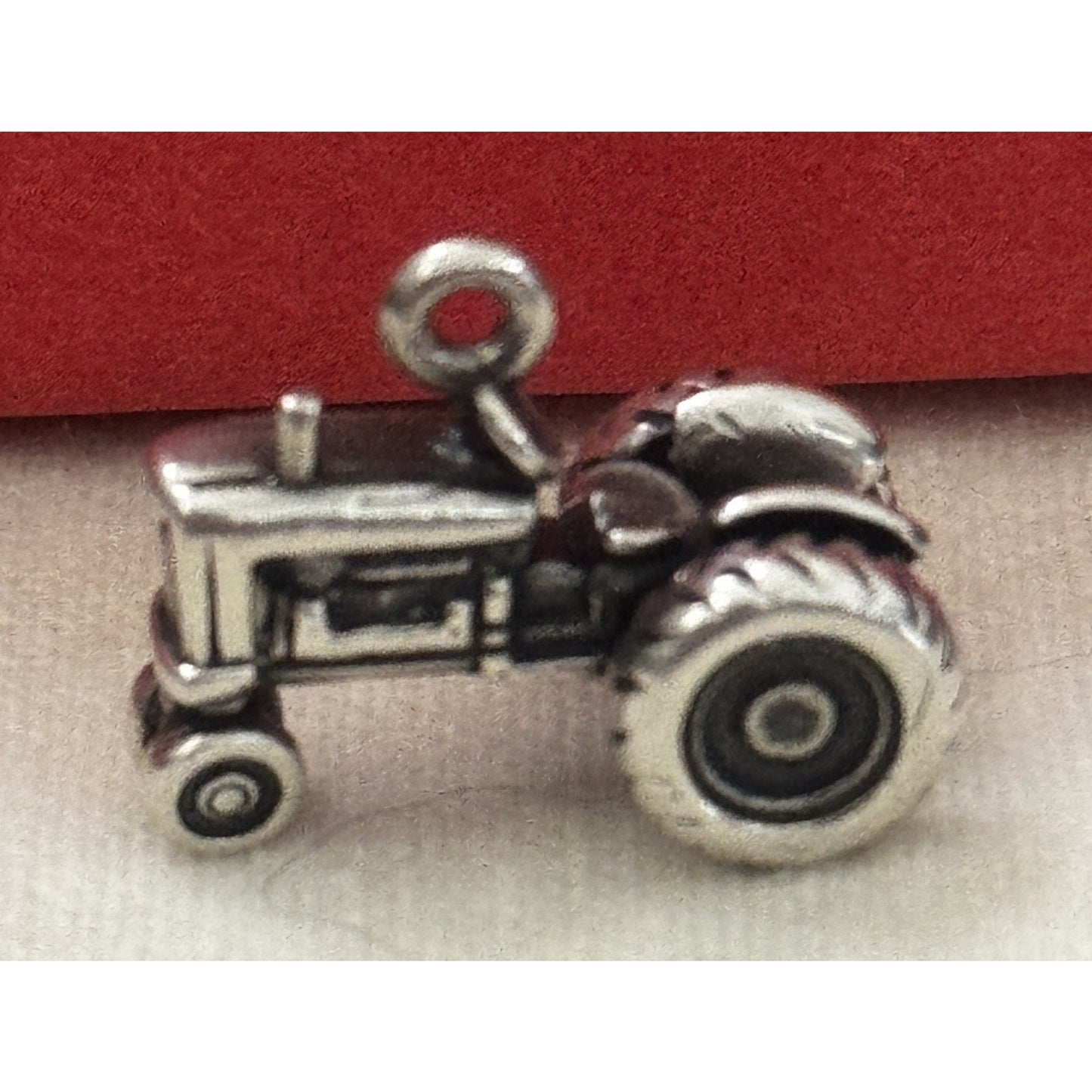 James Avery Retired Sterling Silver Tractor Charm