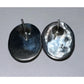 Native American Sterling Silver Inlay Turquoise Earrings RB Richard Begay
