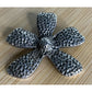 Bold Oxidized Silpada 925 Sterling Silver Pendant Daisy Flower