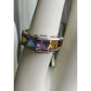 Vintage Sterling Silver Multi Gemstone Ring Rainbow Band Gemstones Ring Sz 7.5