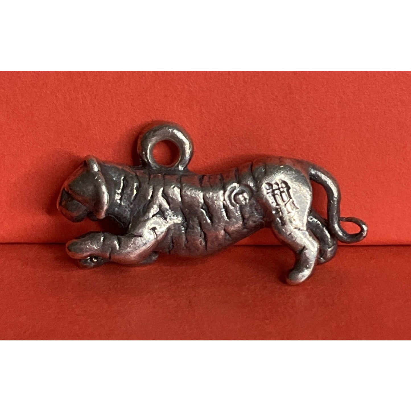 Retired James Avery 3D Tiger Sterling Silver 925 Charm