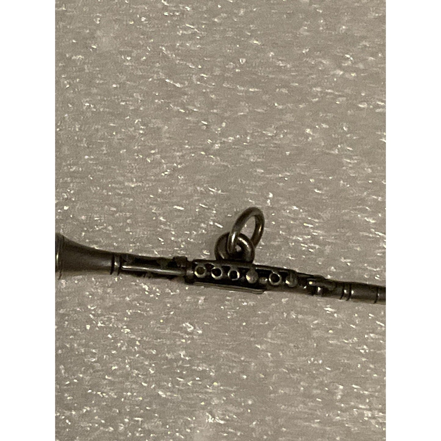 Pre owned James Avery RETIRED Sterling Silver Clarinet Musical Instrument Charm