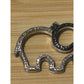 Kay Jewelers 1/10 Tow Blue And White Diamond Elephant Pendant