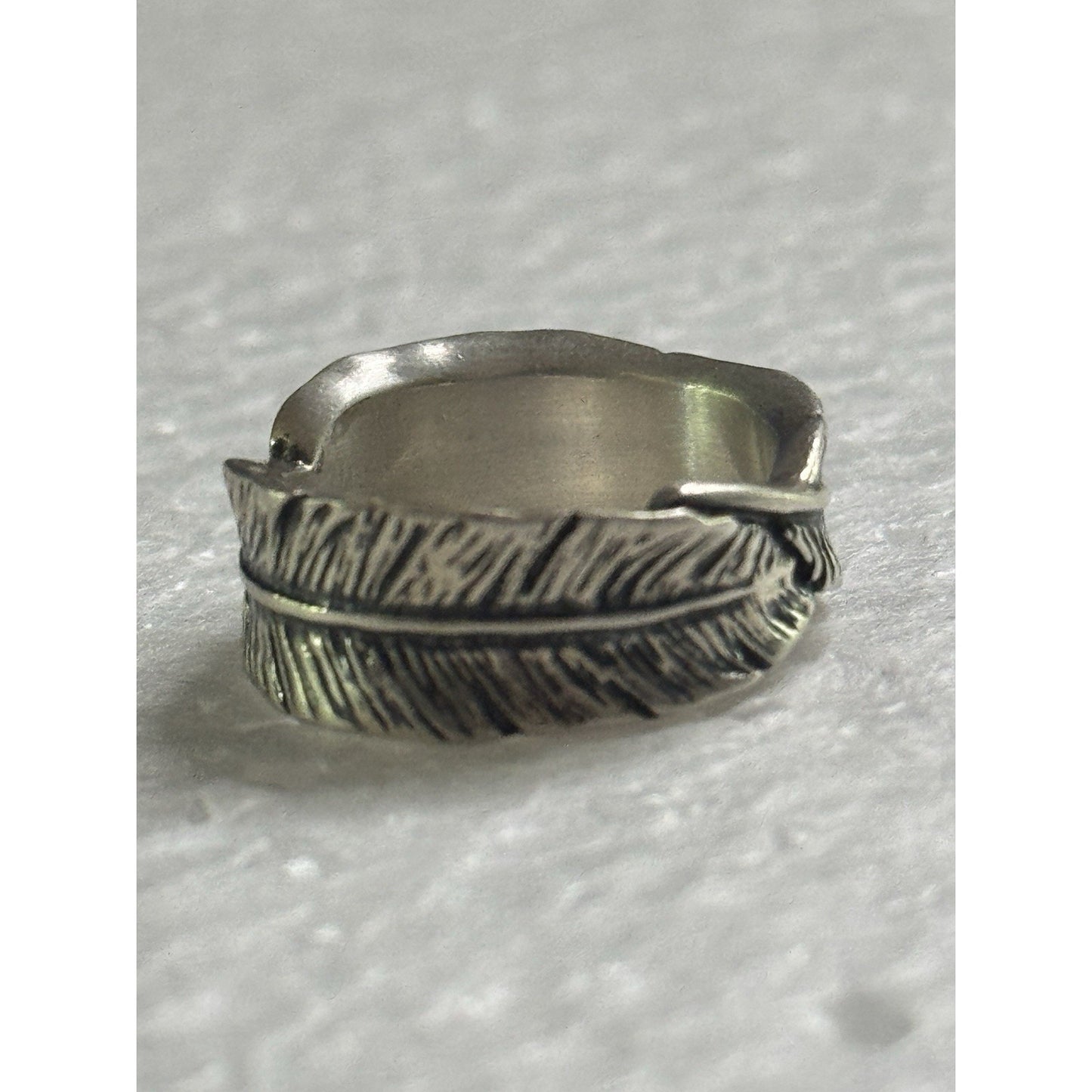 Pre owned James Avery Retired Sterling Silver Birds of A Feather Ring Sz 7 W/JA Box