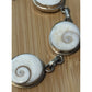 Natural Shiva Eye OR Gomati Chakra 925 Sterling Silver Unisex Healing Bracelet