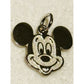 Vintage Disney Mickey Mouse Sterling Silver Charm Pendant Signed
