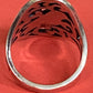 Preowned James Avery Retired Silver Bird of Paradise Ring Size 9