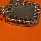 Preowned James Avery Retired Hard to Find Silver 3D Trampoline Charm