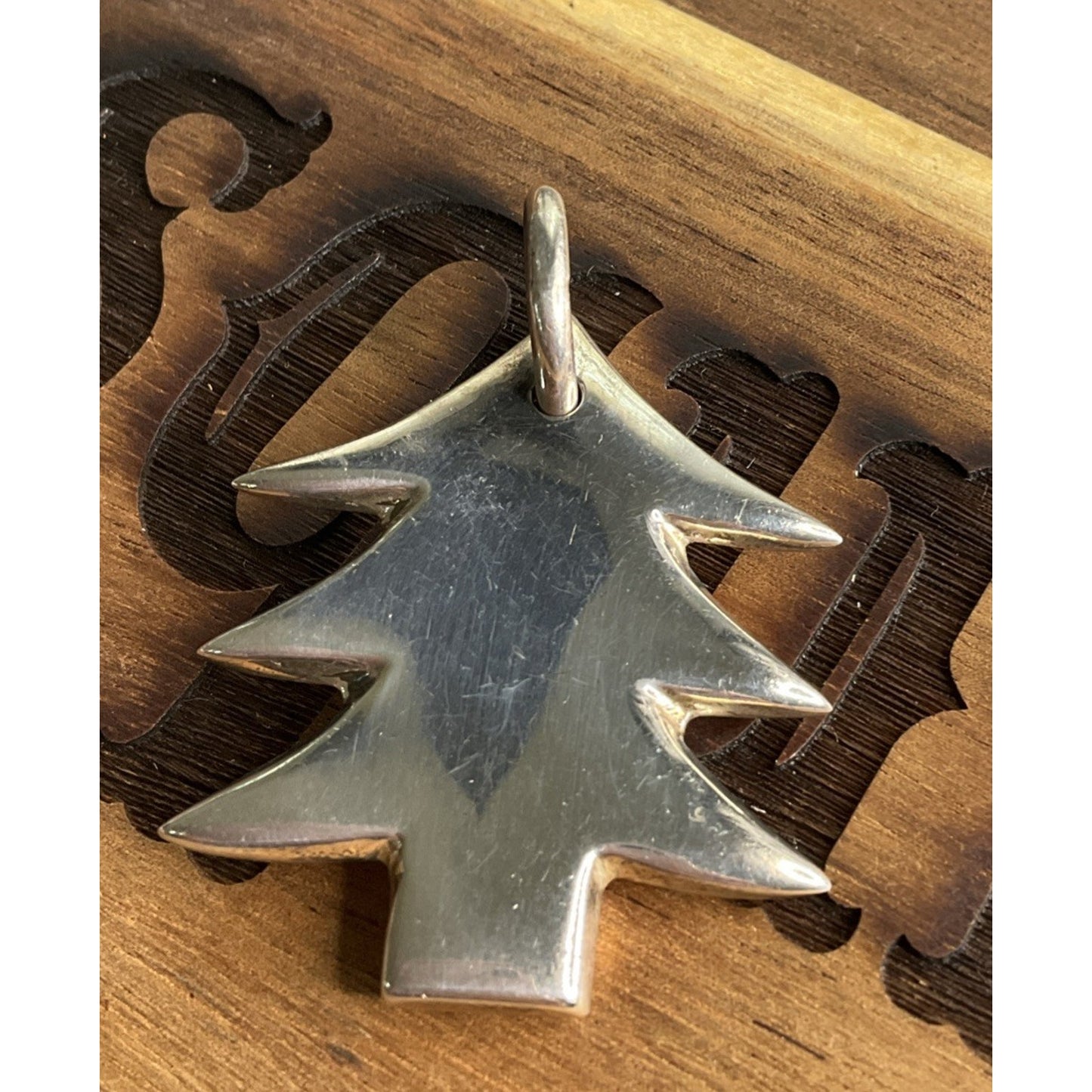 Sterling Silver 925 Abstract Starburst Pendant Modernists Statement Jewelry
