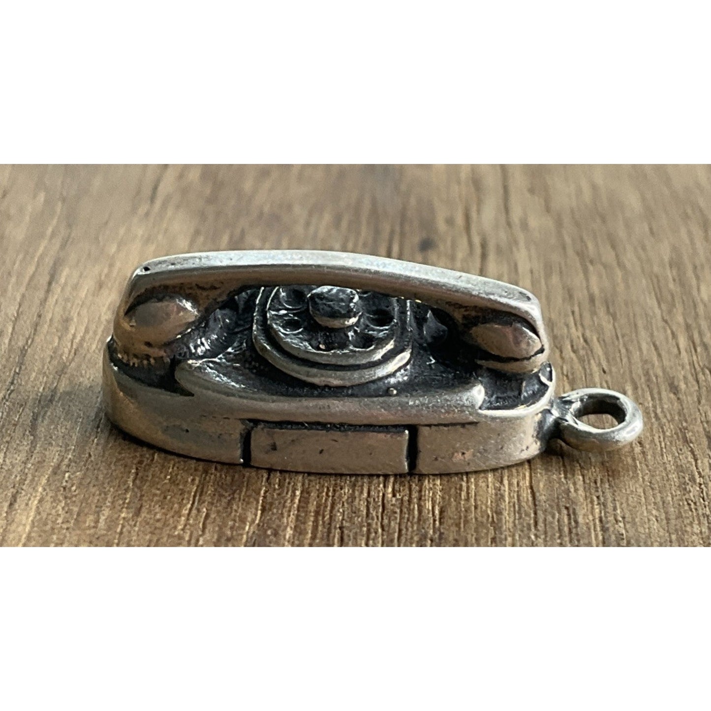 Vintage Sterling Silver Rotary Telephone Charm