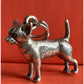 Vintage Sterling Silver Chihuahua Dog Charm