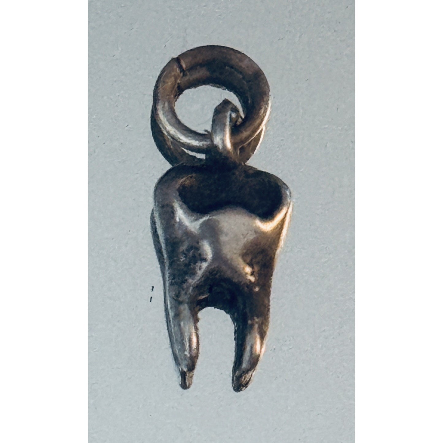 Vintage Sterling Silver 925 Tooth Charm Dental Tooth Fairy Tooth Charm
