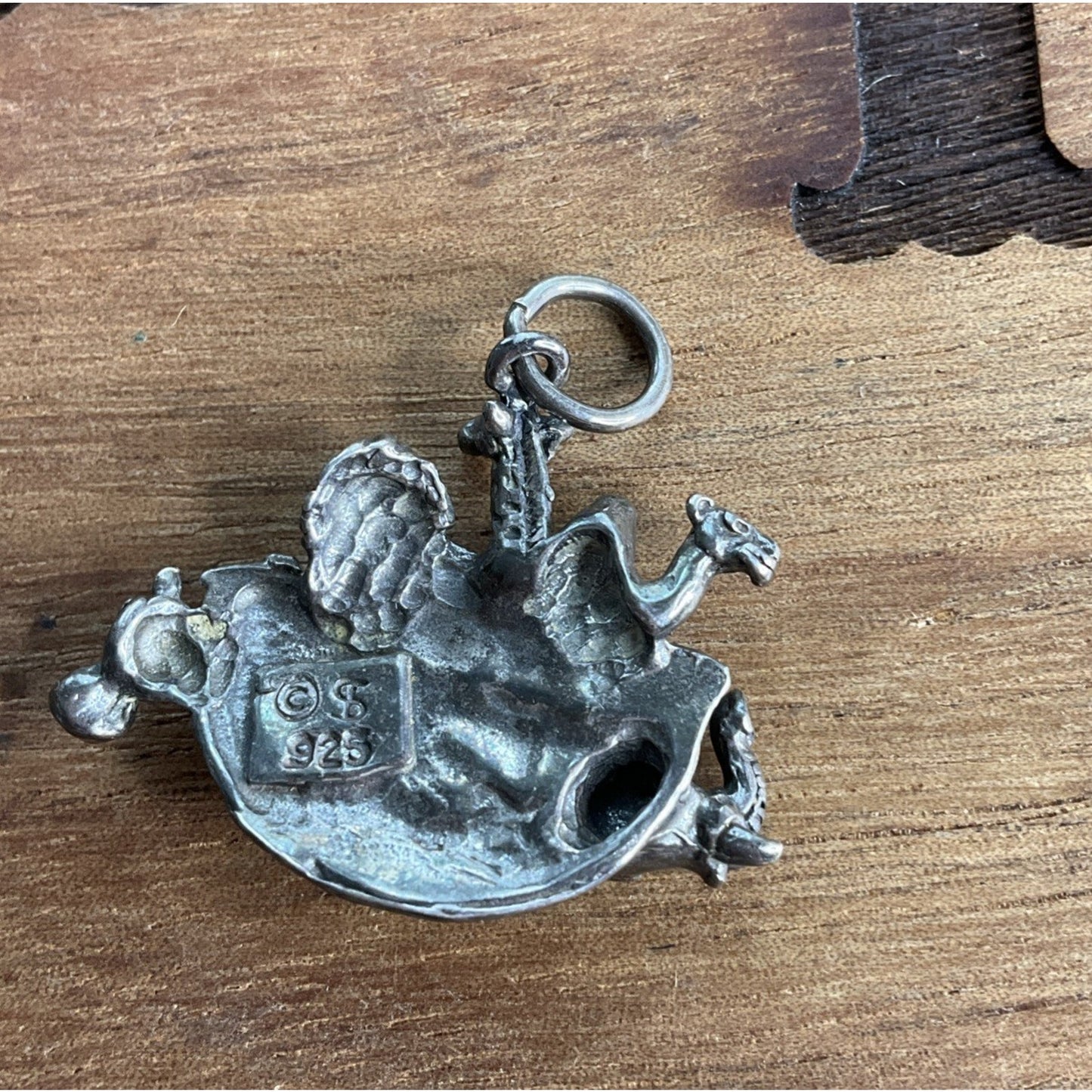 Sterling Silver Noah’s ark Animal Charm Pendant