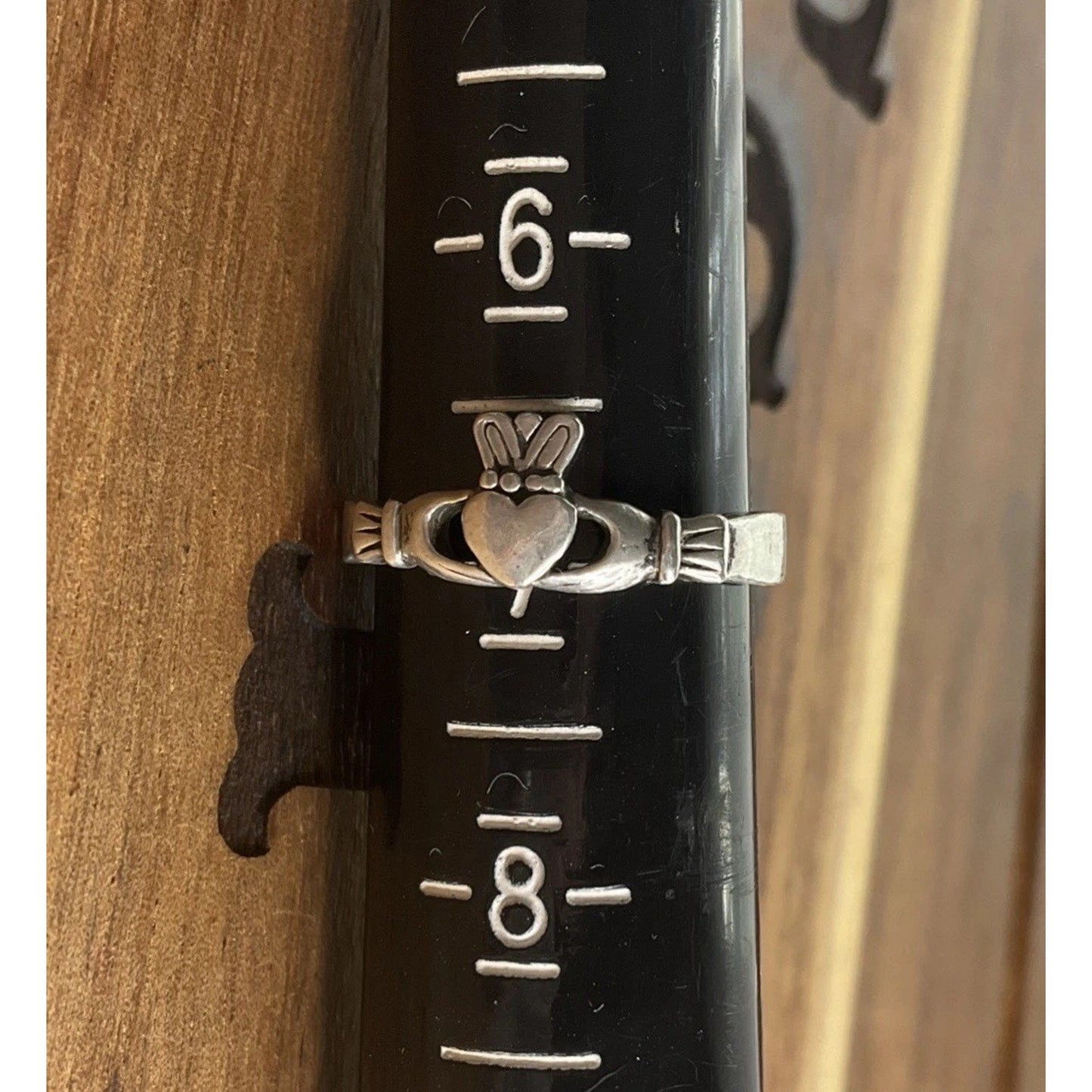 Sterling Silver Claddagh Ring Size 7 Irish Celtic Heart Crown Hands 925