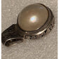 ATI 925 Sterling Silver Pearl Pendant Vintage Thai Balinese Scrollwork 6g