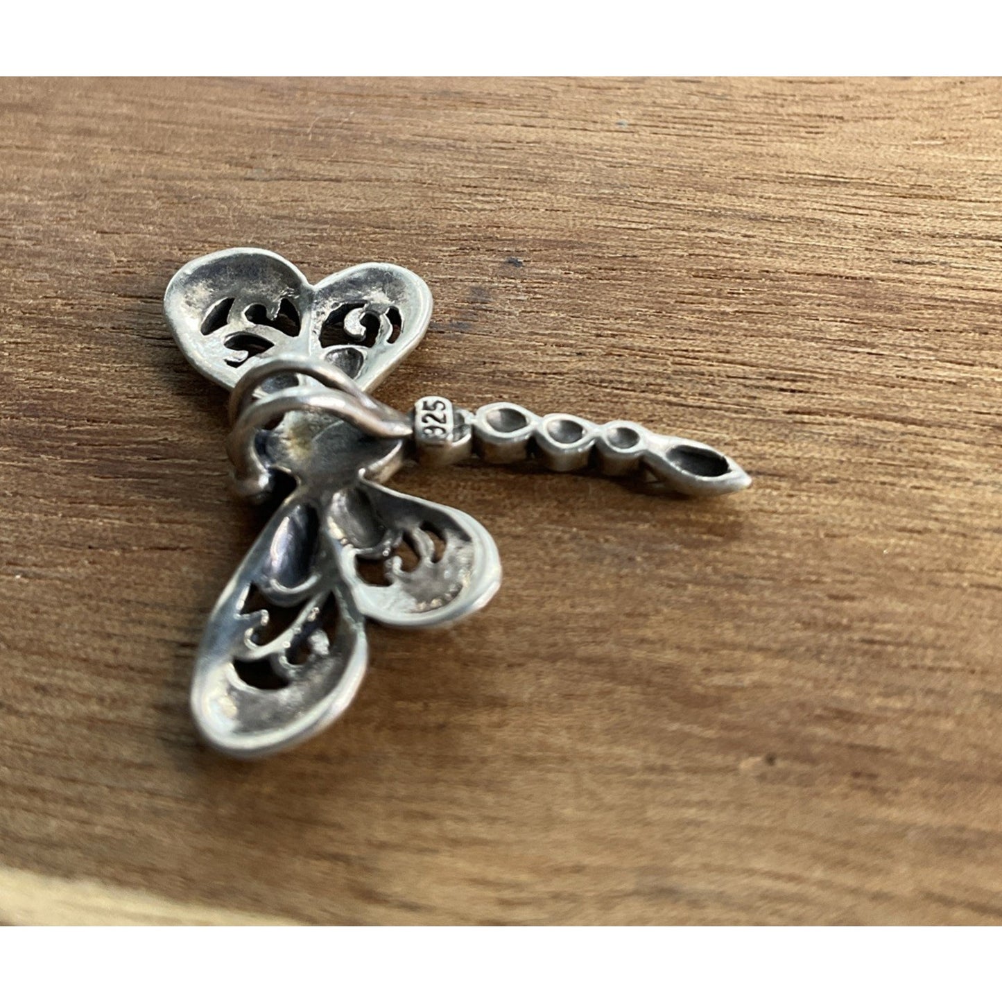 Sterling Silver Marcasite Dragonfly Pendant