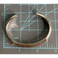 Vintage SKJ Sterling Silver Turquoise Inlay Cuff Bracelet 26g