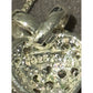 Sterling Silver 925 Pave CZ Heart Pendant w/ 925 Italy Box Chain Necklace