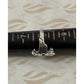 Pre owned James Avery RARE Retired Sterling Silver Rain Dove Bird Ring Heart Center Size 8