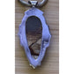 Vintage SHANO 97 Sterling Jasper Southwestern Pendant Necklace 24” Italy 925 24g