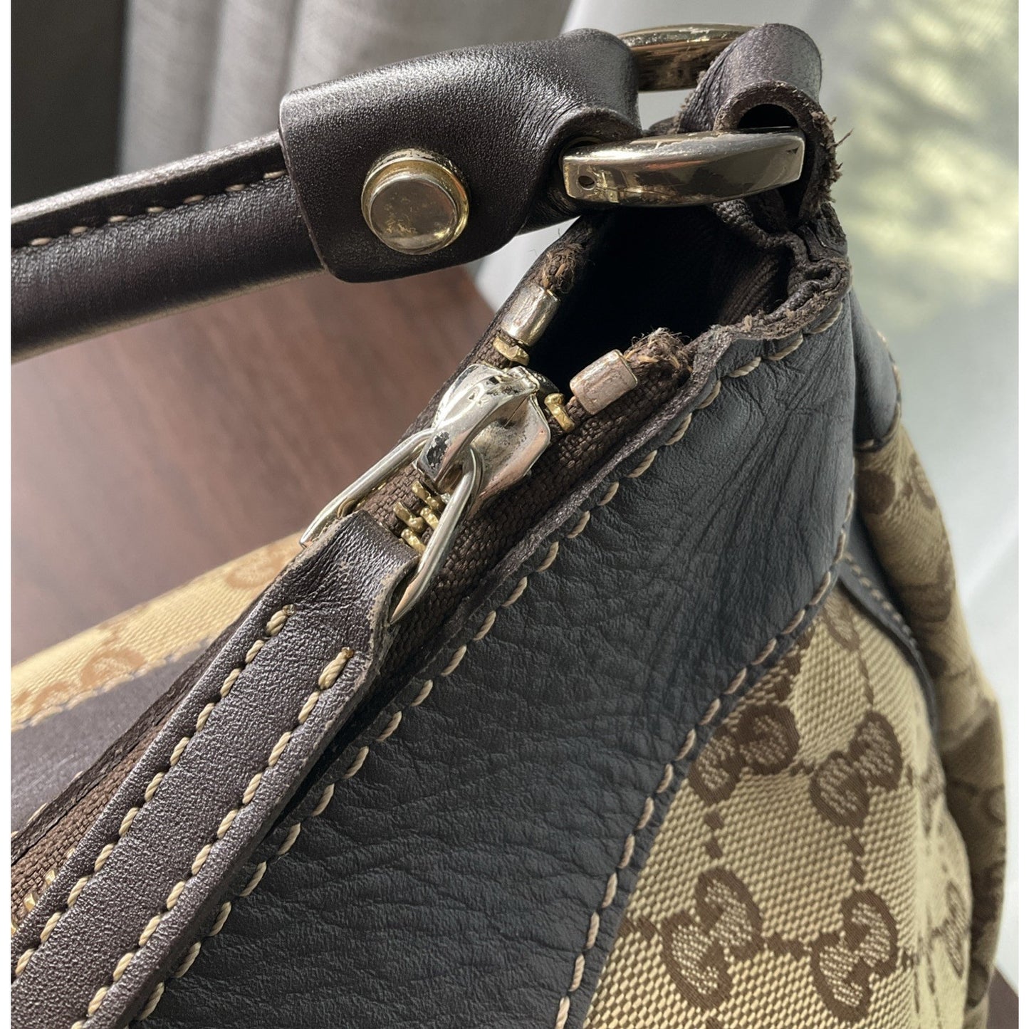 Gucci GG Canvas Shoulder Bag