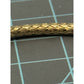 Vintage Milor Italy 925 Gold Vermeil Double Panther Head Braided Cuff Bracelet