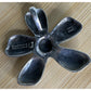 Bold Oxidized Silpada 925 Sterling Silver Pendant Daisy Flower