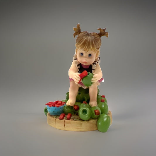 My Little Kitchen Fairies "Olive Stuffed Fairie " Fairie Figurine WITH BOX