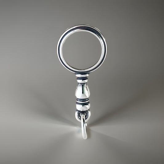 Pre Owned James Avery Look For The Little Things Magnifying Glass Charm In Box