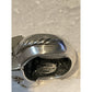 Vintage Flli Menegatti Italy Sterling Silver 18K Gold Nephrite Jade Ring Sz 6.25