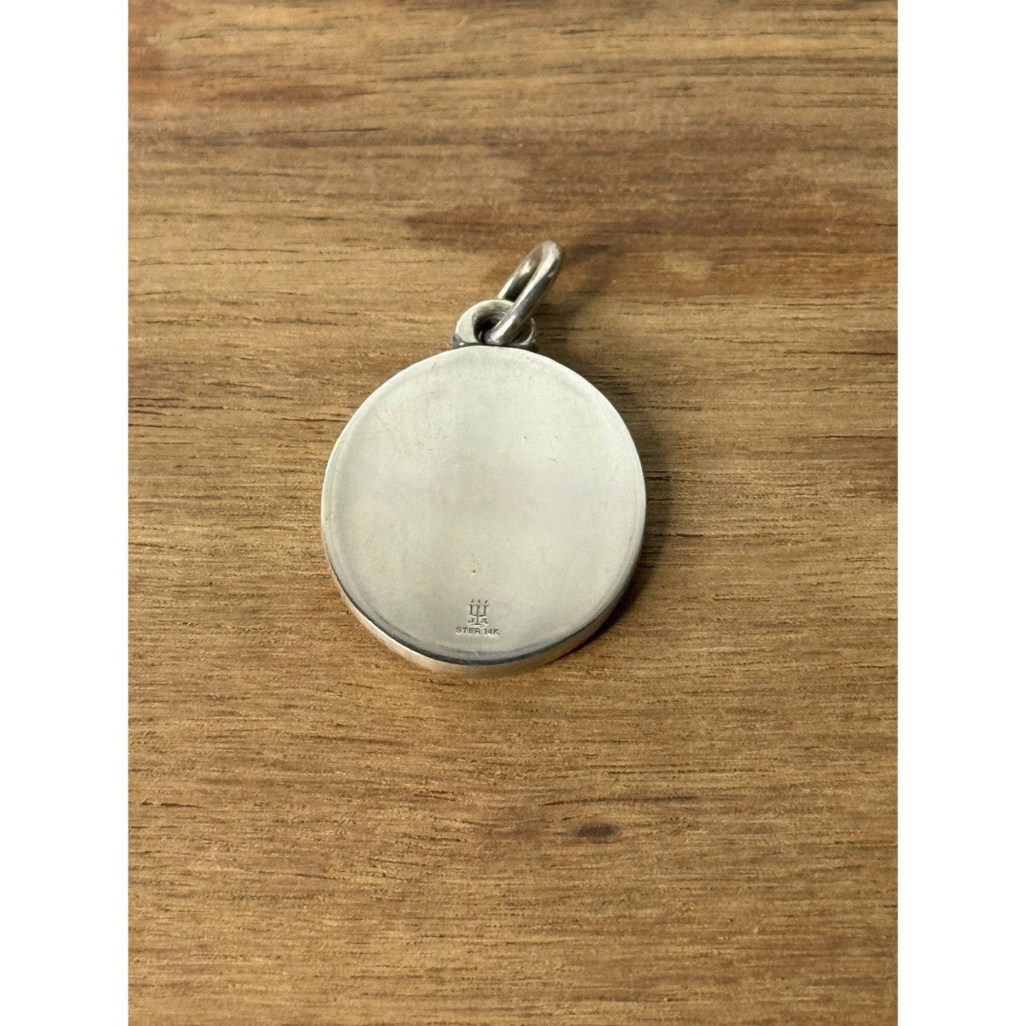 James Avery Retired RARE 14kt Gold Medical Caduceus Sterling Silver Pendant