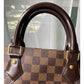 BNWOT Louis Vuitton Brown Canvas Speedy 30 Damier Ebene Handbag LV Purse