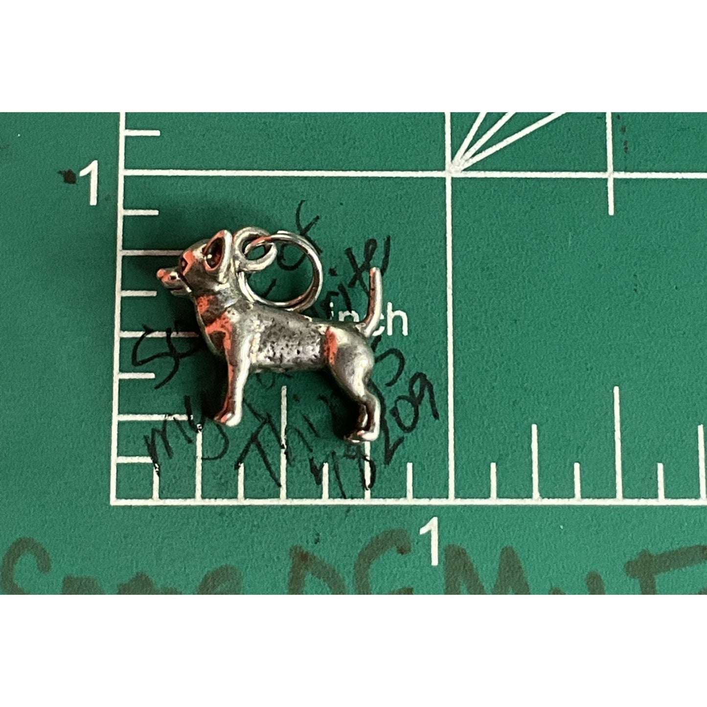 Vintage Sterling Silver Chihuahua Dog Charm