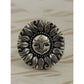 Pre owned James Avery Retired HTF Sterling Silver YOU ARE MY SUNSHINE Sun Ring Size 8.5