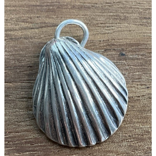 925 Sterling Silver Seashell Charm
