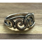 James Avery Retired Sterling Silver Swirl Gentle Waves Ring Size 7