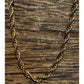 Vintage HCT Italy 925 Sterling Silver 18K Gold Plated Rope Bracelet 6.5”