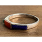 Peyote Bird Sterling Silver Southwestern Multi Stone Inlay Band Ring Size 5