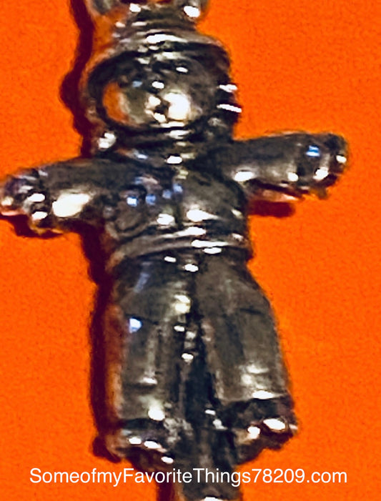 Preowned James Avery Retired Silver Scarecrow