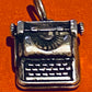 Preowned James Avery Retired Silver Typewriter Charm