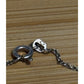 925 Sterling Silver Starfish Necklace 18” Italian Chain Beach Coastal