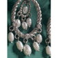 Vintage Judith Ripka 925 Sterling Silver Pearl Chandelier Drop Earrings 14.6g