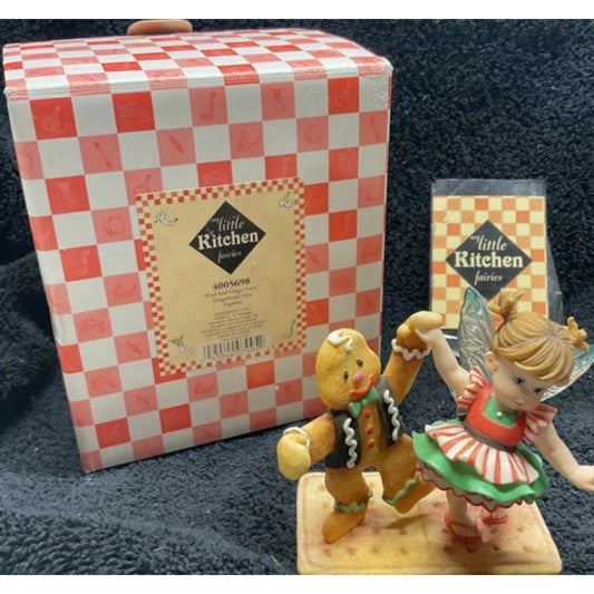 Enesco Little Kitchen Fairie Fred and Ginger Fairie 4005698 2006 Santiago IN BOX