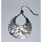 Silpada 925 Sterling Silver Hammered Dangle Crescent Earrings