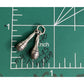 Vintage Sterling Silver Double Maracas Fiesta Mariachi Charm Latin Music Theme