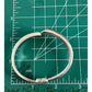 Vintage Sterling Sterling 925 Crossover Hinged Bangle Bracelet