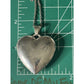 Pre Owned James Avery Retired RARE X-Large Puffy Heart Pendant And 21.5 Necklace 2 3/4”!