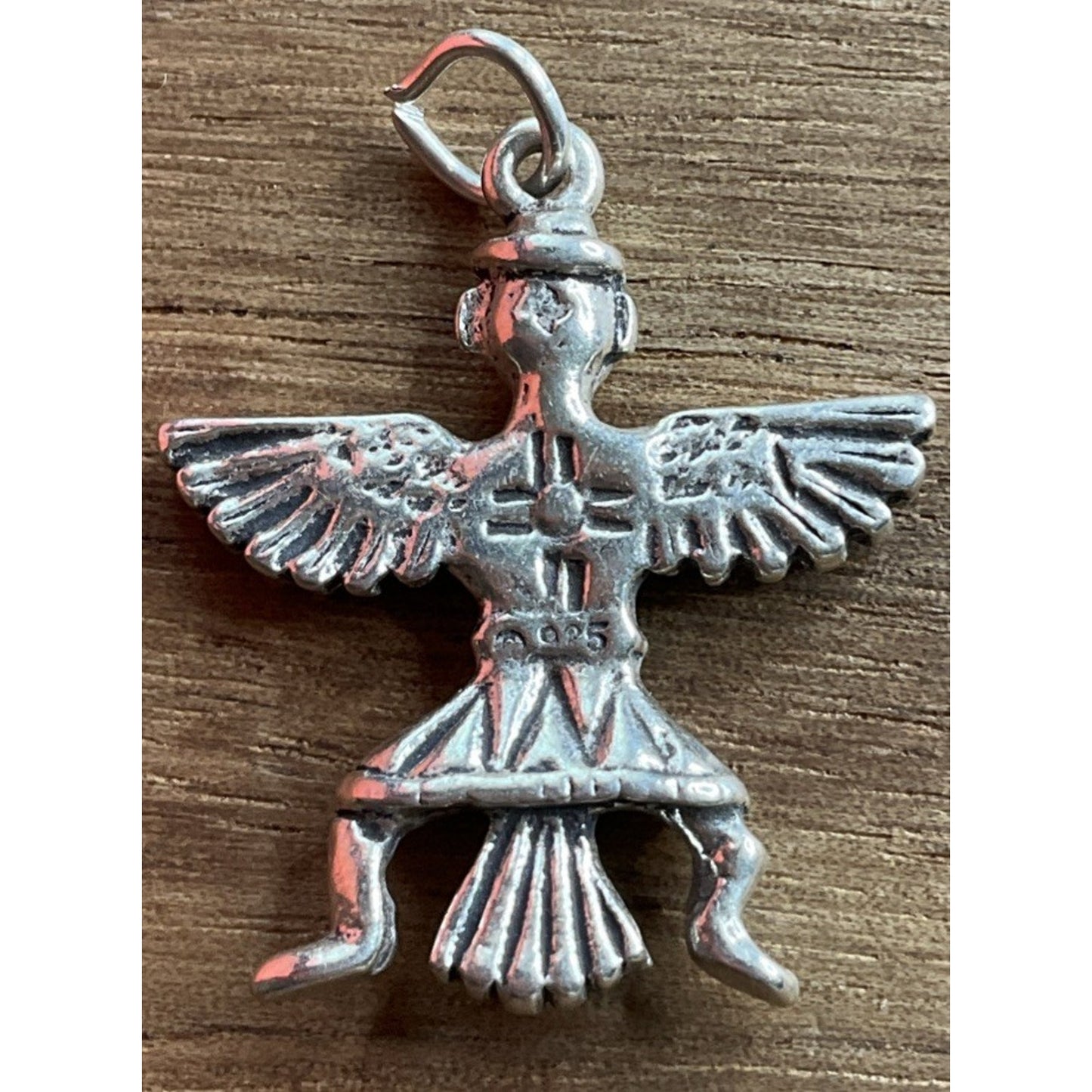925 Sterling Silver Kachina Dancer Charm