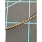 Vintage Sterling Turquoise Native American Signed Cross Pendant & 24” Chain 925